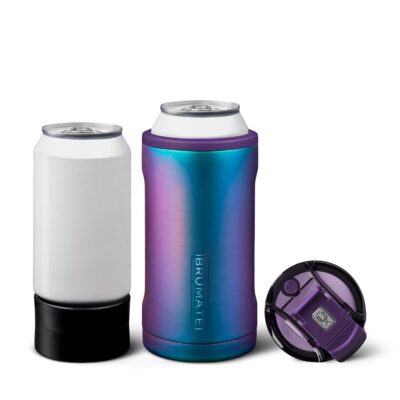 16/12 oz BruMate® Stainless Steel Insulated Hopsulator Trio Can Cooler Tumbler-1