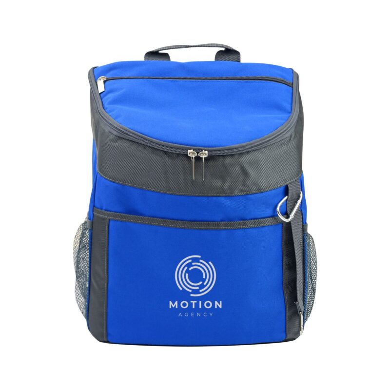 Custom 28-Can Backpack Cooler with Company Logo - Personalized Bulk Corporate Gift