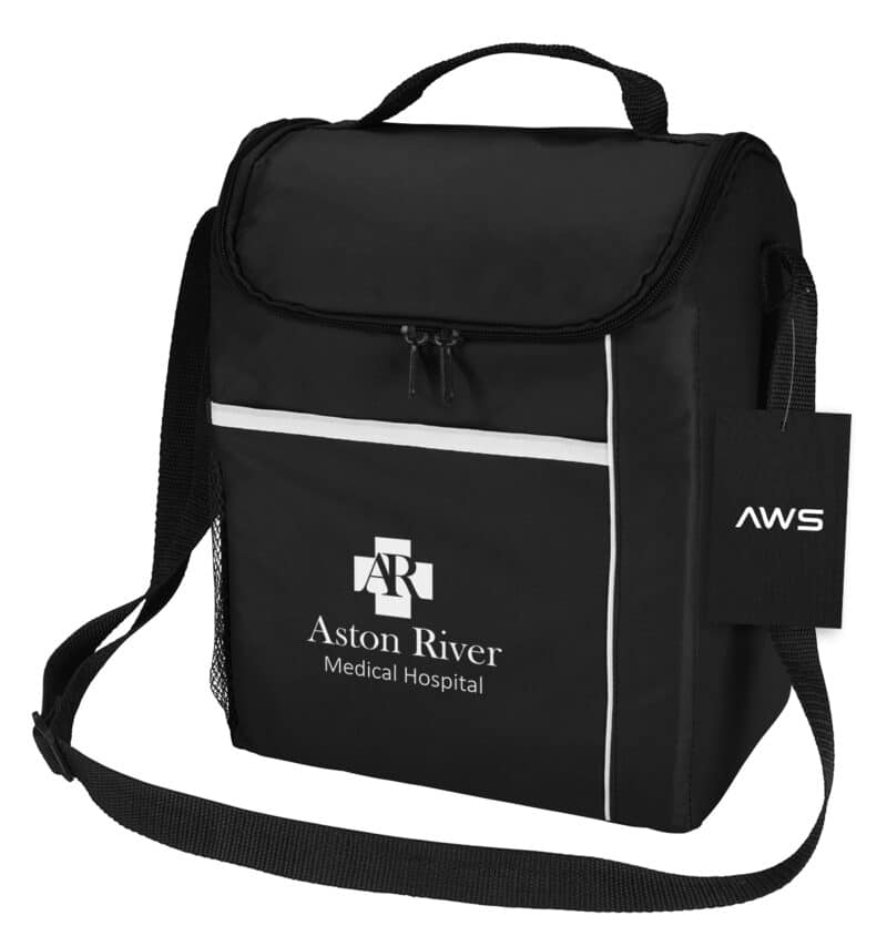Custom Aws Conrad Cooler Bag with Company Logo - Personalized Bulk Corporate Gift - 2