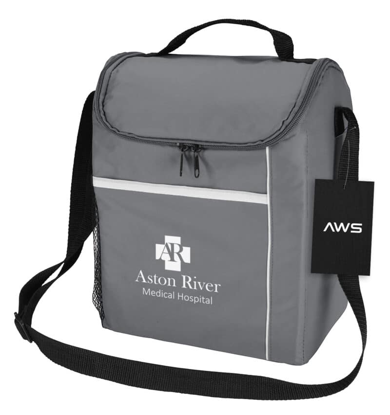 Custom Aws Conrad Cooler Bag with Company Logo - Personalized Bulk Corporate Gift - 4