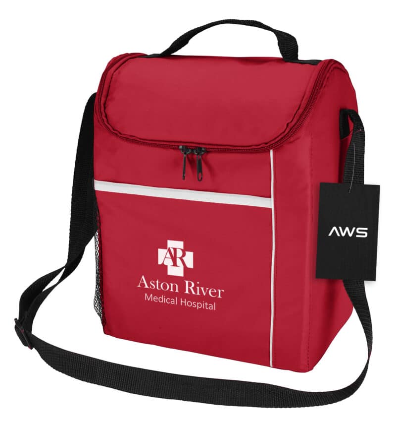 Custom Aws Conrad Cooler Bag with Company Logo - Personalized Bulk Corporate Gift - 6