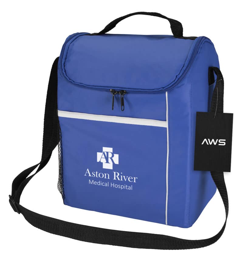 Custom Aws Conrad Cooler Bag with Company Logo - Personalized Bulk Corporate Gift - 8