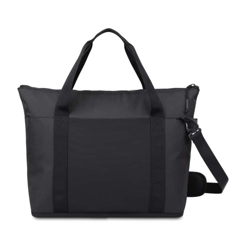 Custom Acadia Tote Cooler - Black with Company Logo - Personalized Bulk Corporate Gift - 2