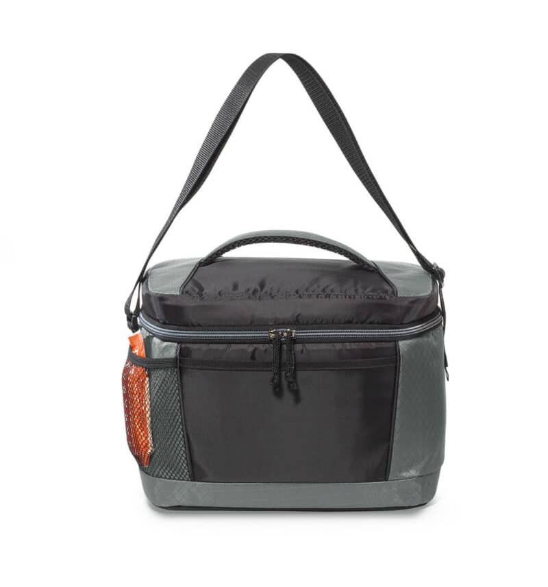 Custom Aspen Lunch Cooler - Black with Company Logo - Personalized Bulk Corporate Gift - 1