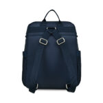 Custom Aviana™ Mini Backpack Cooler - Navy with Company Logo - Personalized Bulk Corporate Gift - 2
