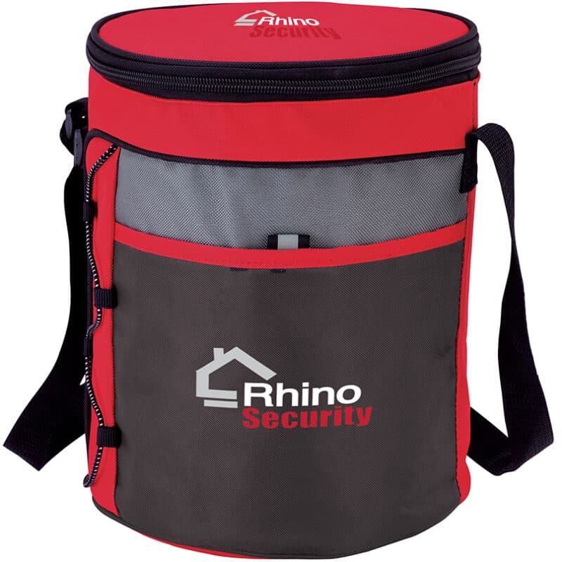 Custom Baldwin 12-Can Barrel Cooler Bag with Company Logo - Personalized Bulk Corporate Gift - 3