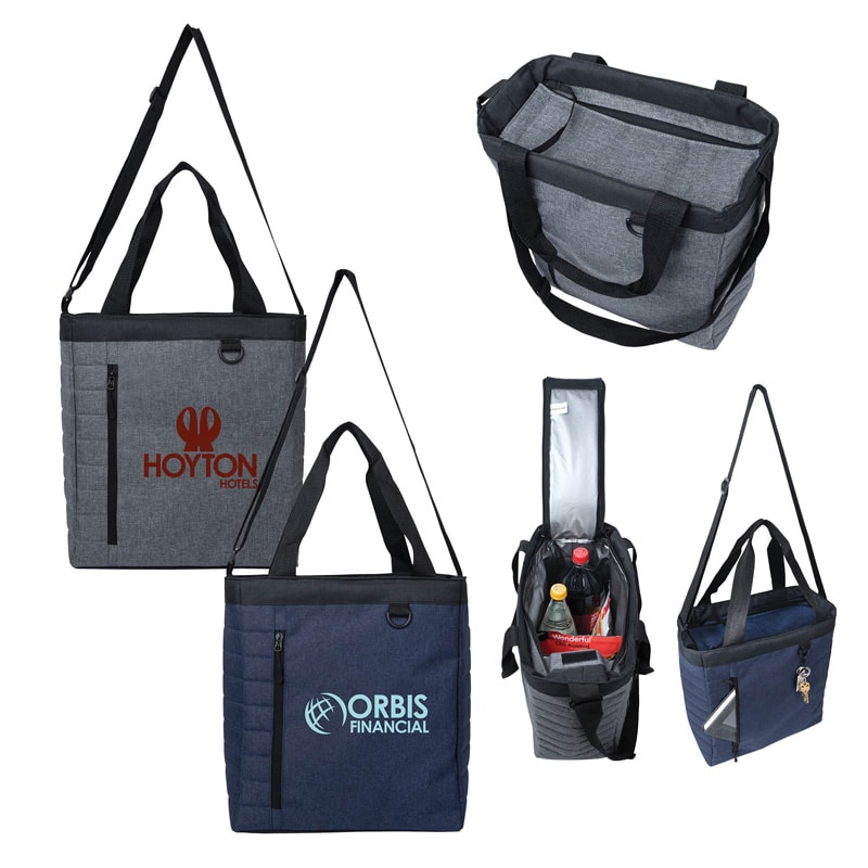 Custom Bayfield 24-Can Cooler Bag with Company Logo - Personalized Bulk Corporate Gift