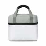 Custom Bento Cooler - White with Company Logo - Personalized Bulk Corporate Gift - 3