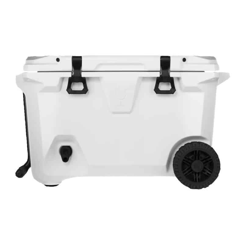 Custom BruMate BruTank 55-Quart Rolling Cooler - Ice White with Company Logo - Personalized Bulk Corporate Gift - 1