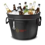 Custom Celebration Bucket Cooler with Company Logo - Personalized Bulk Corporate Gift - 2