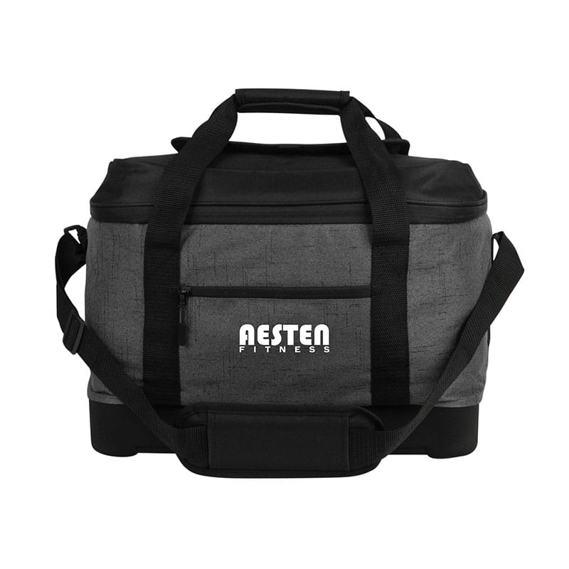 Custom Estherville Collapsible 44-Can Cooler Bag with Company Logo - Personalized Bulk Corporate Gift - 1