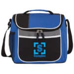 Custom Geneva 16-Can Cooler Bag with Company Logo - Personalized Bulk Corporate Gift - 1