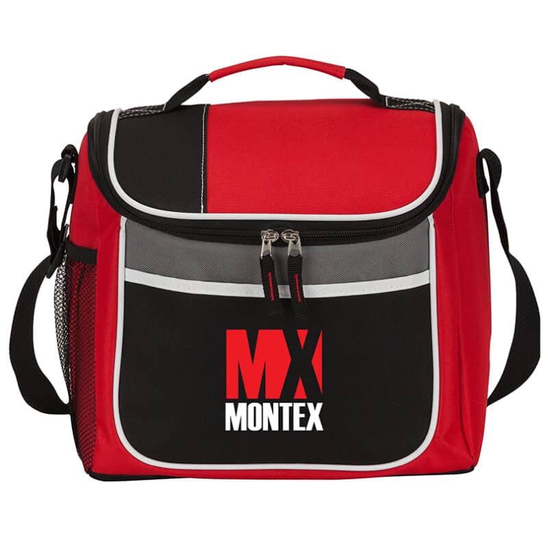 Custom Geneva 16-Can Cooler Bag with Company Logo - Personalized Bulk Corporate Gift - 2
