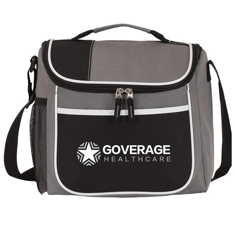 Custom Geneva 16-Can Cooler Bag with Company Logo - Personalized Bulk Corporate Gift - 3