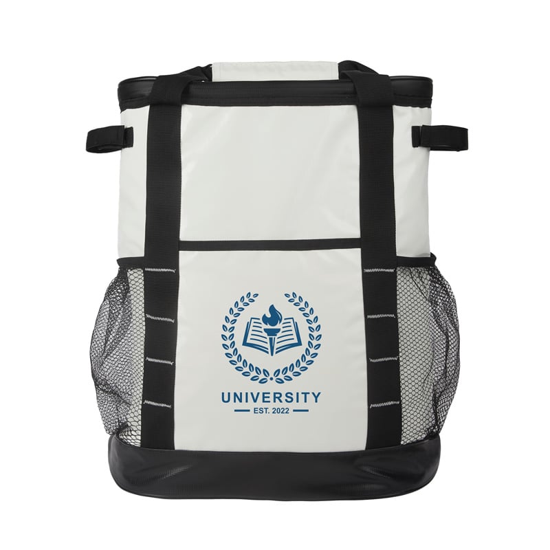 Custom Glacier 24-Can Cooler Backpack with Company Logo - Personalized Bulk Corporate Gift - 1