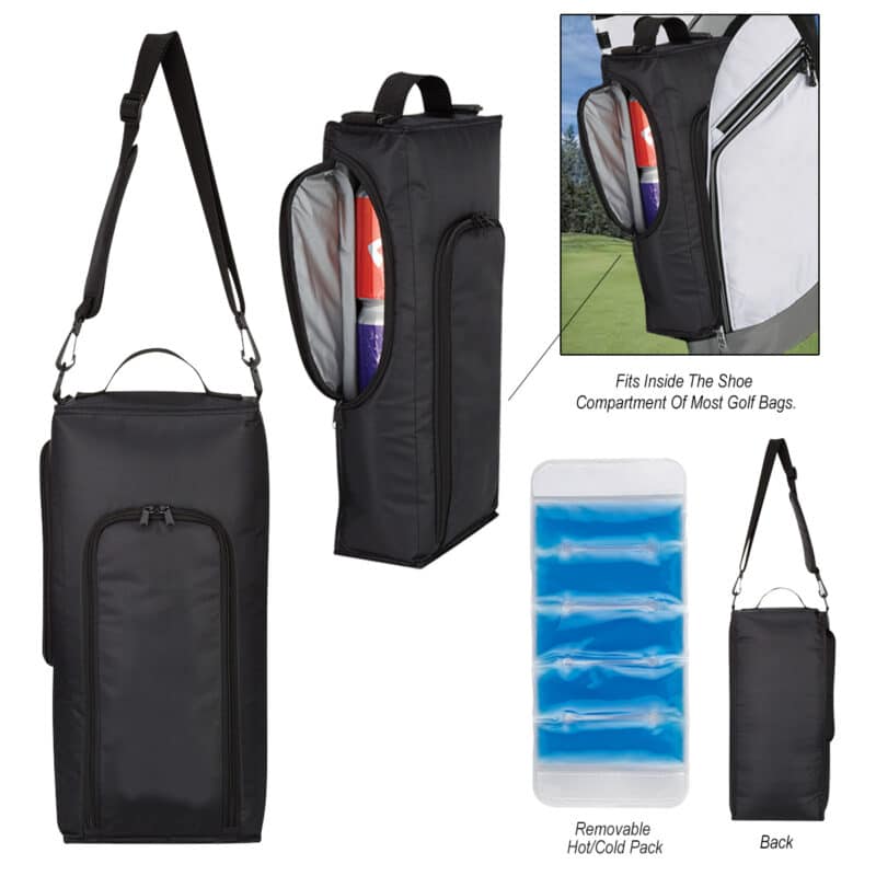Custom Golf Kooler Bag with Company Logo - Personalized Bulk Corporate Gift - 4