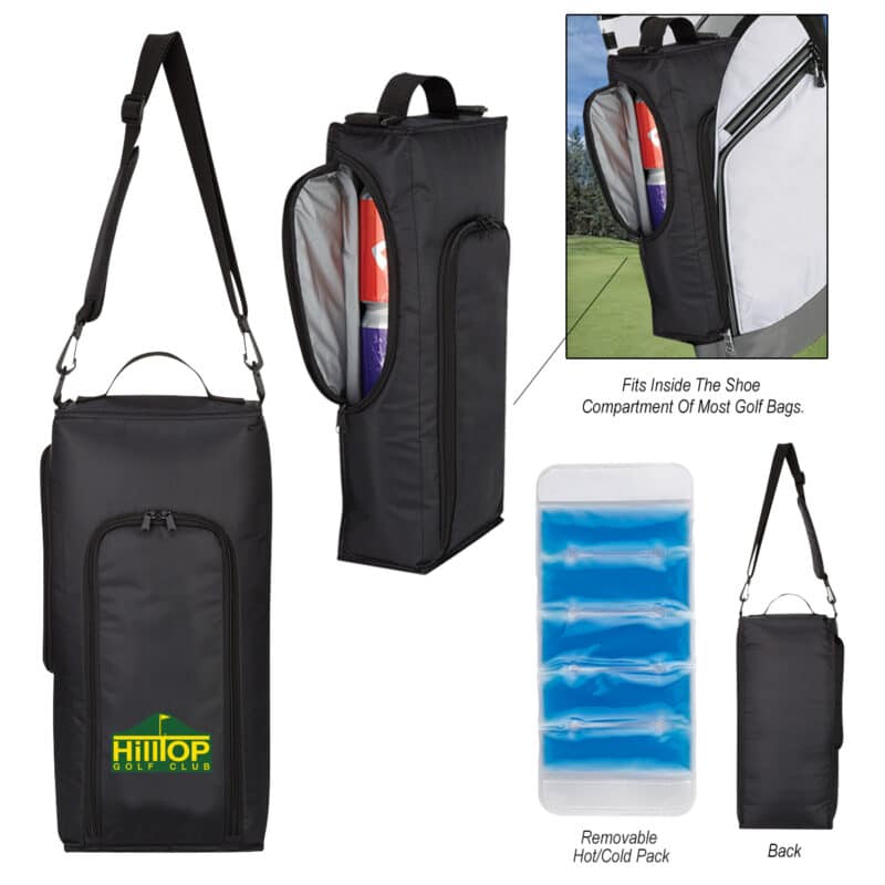 Custom Golf Kooler Bag with Company Logo - Personalized Bulk Corporate Gift