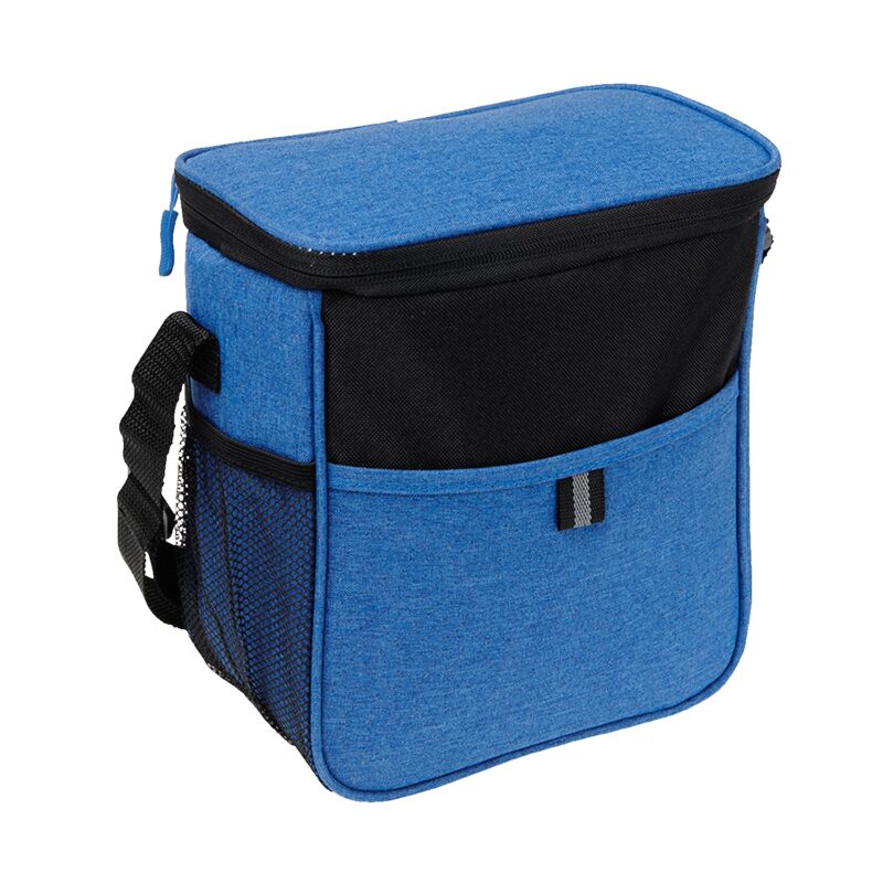 Custom Heathered Cooler Tote Bag with Company Logo - Personalized Bulk Corporate Gift - 2