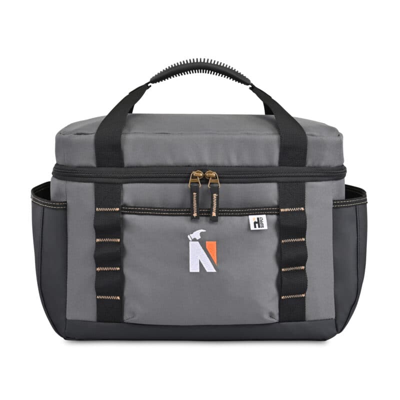 Custom Heritage Supply Pro XL Lunch Cooler - Dark Grey with Company Logo - Personalized Bulk Corporate Gift