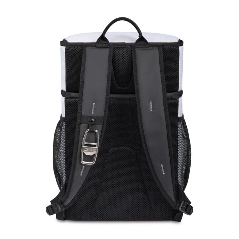 Custom Igloo® Maddox Backpack Cooler - White with Company Logo - Personalized Bulk Corporate Gift - 4