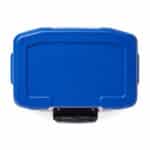 Custom Igloo® Profile II 28 Qt Roller Cooler - White-Majestic Blue with Company Logo - Personalized Bulk Corporate Gift - 5