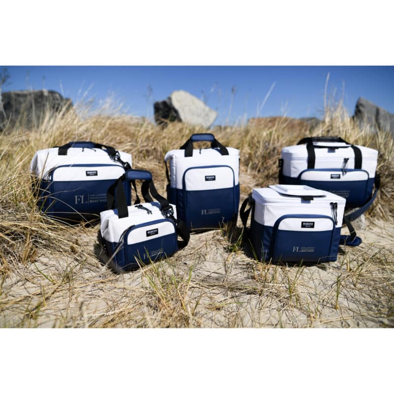 Custom Igloo® Seadrift™ Coast Cooler - Navy-White with Company Logo - Personalized Bulk Corporate Gift - 5