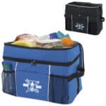 Custom Koozie® Double-Compartment 30-Can Cooler with Company Logo - Personalized Bulk Corporate Gift