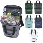 Custom Koozie® Olympus 36-Can Cooler Backpack with Company Logo - Personalized Bulk Corporate Gift