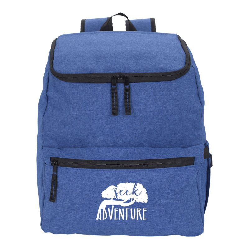 Custom Lunch Break Backpack Cooler with Company Logo - Personalized Bulk Corporate Gift
