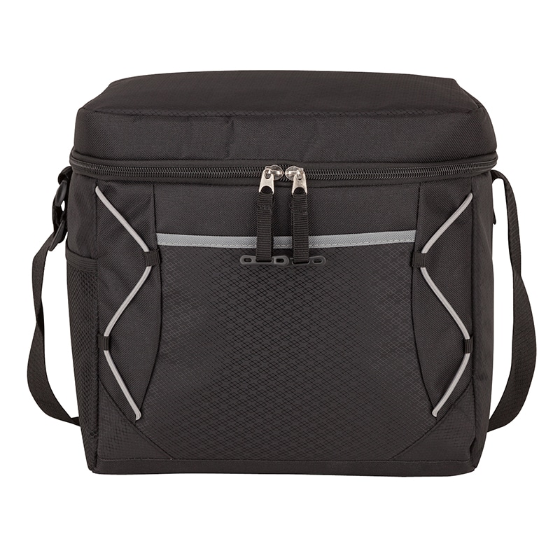 Custom Monterey 16-Can Cooler Bag with Diamond 420D with Company Logo - Personalized Bulk Corporate Gift - 1