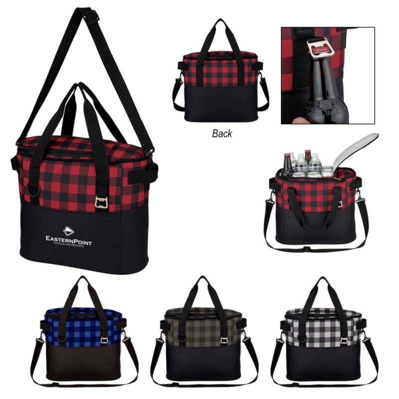 Custom Northwoods Cooler Bag with Company Logo - Personalized Bulk Corporate Gift