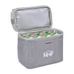 Custom Parkview Lunch Box Cooler - Greystone with Company Logo - Personalized Bulk Corporate Gift - 4