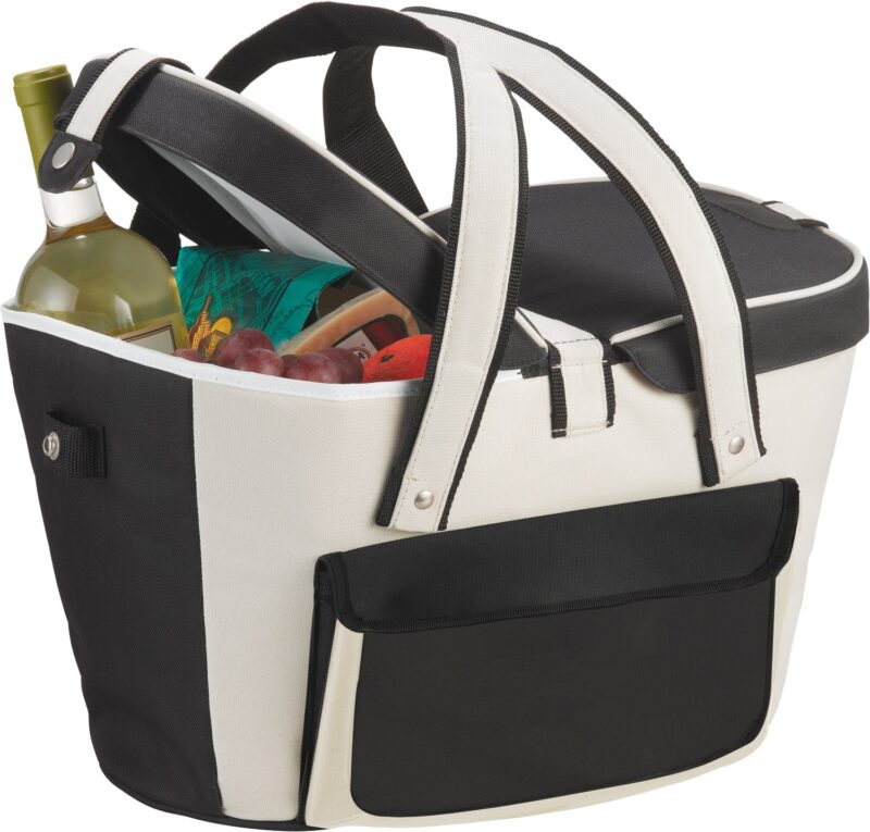 Custom Picnic Basket 24 Can Cooler with Company Logo - Personalized Bulk Corporate Gift - 2