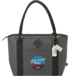 Custom Repreve® Ocean 12 Can Tote Cooler with Company Logo - Personalized Bulk Corporate Gift - 7