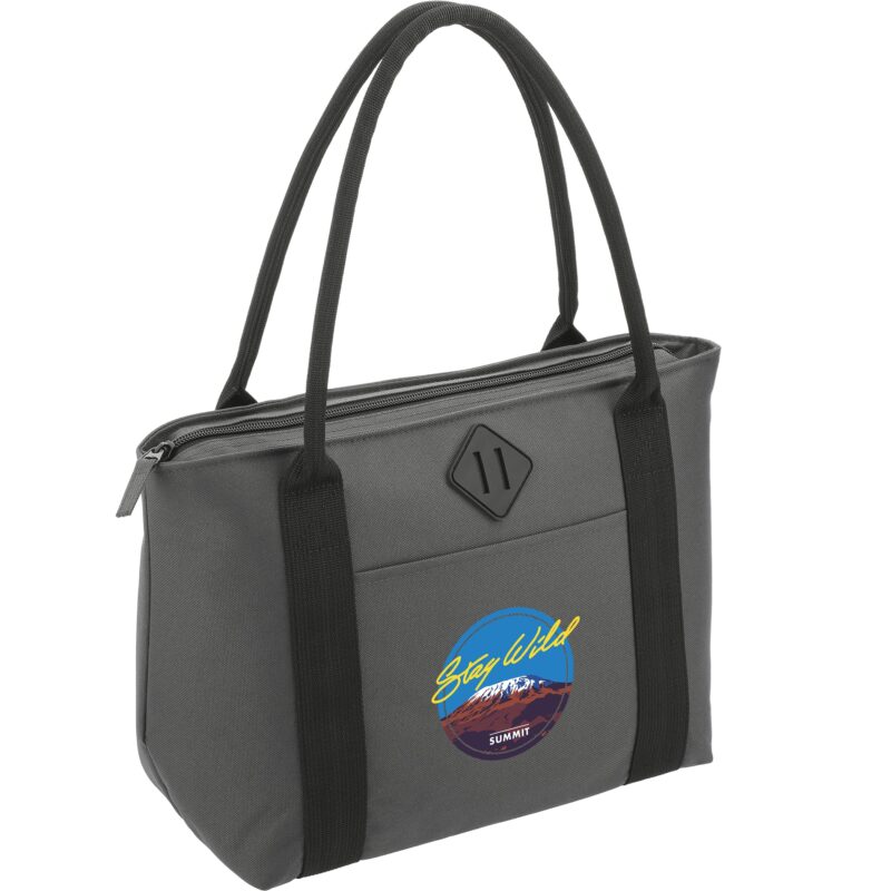 Custom Repreve® Ocean 12 Can Tote Cooler with Company Logo - Personalized Bulk Corporate Gift