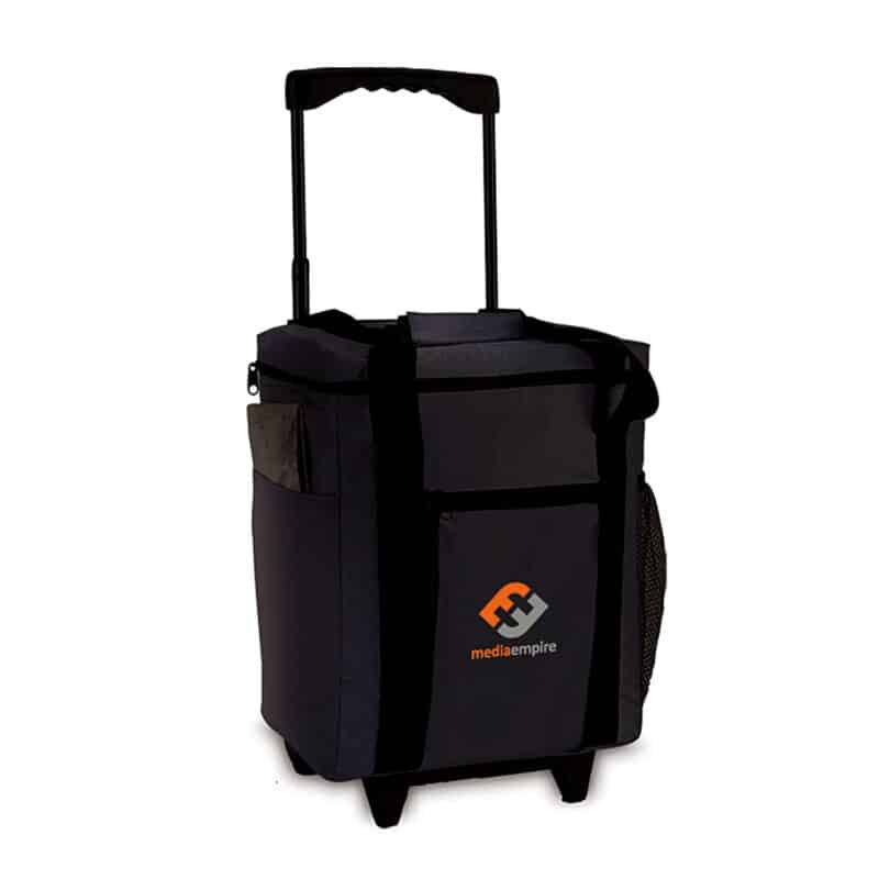 Custom Rolling Cooler with Company Logo - Personalized Bulk Corporate Gift - 2