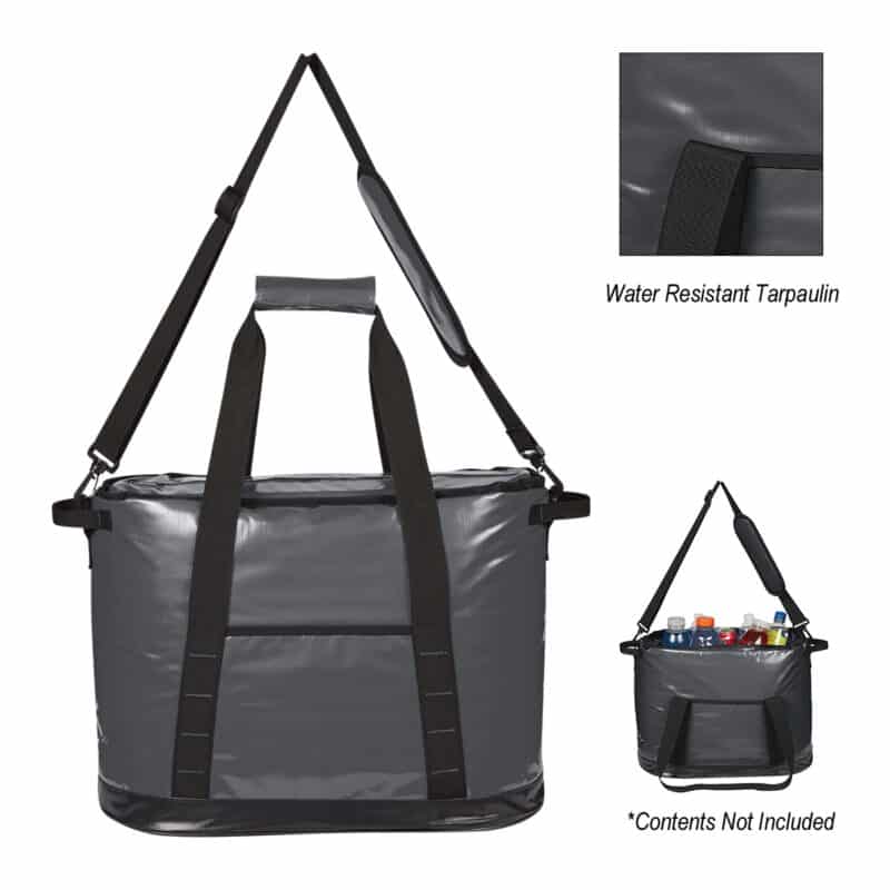 Custom Rugged Waterproof Kooler Bag with Company Logo - Personalized Bulk Corporate Gift - 2