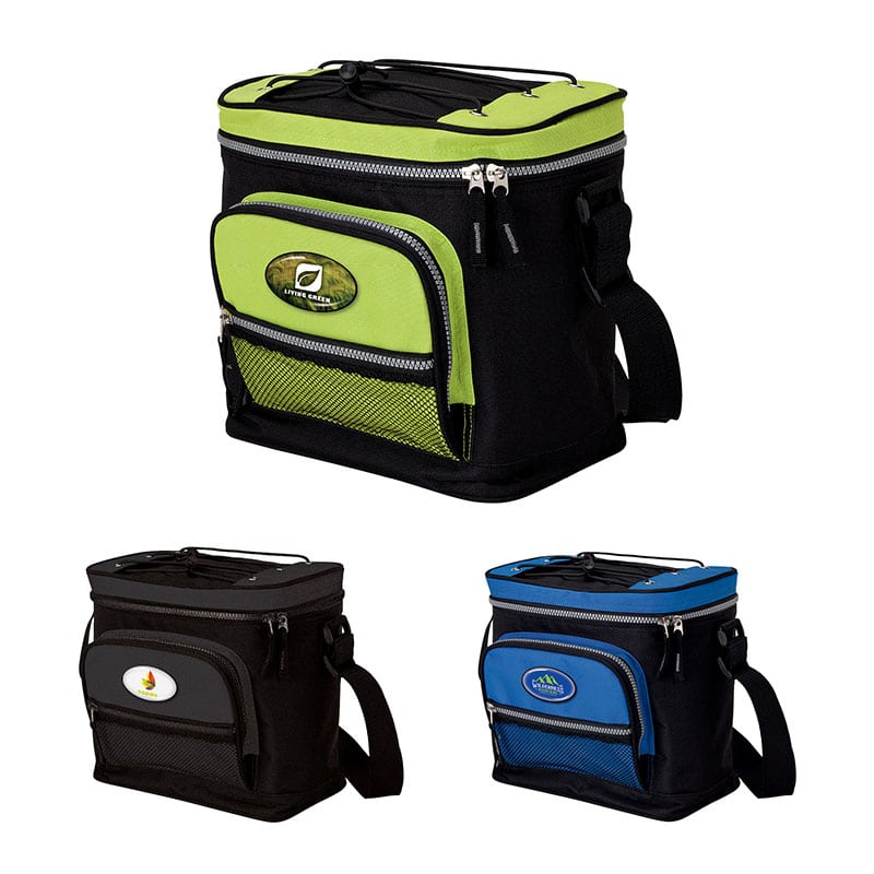 Custom Scenic Hills 12-Can Cooler with Company Logo - Personalized Bulk Corporate Gift