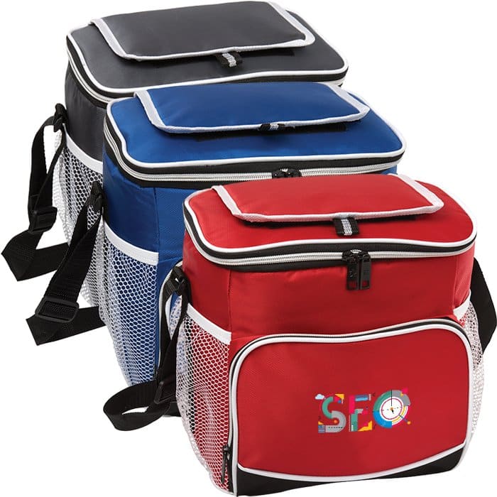 Custom Sitka 18 Can Cooler Bag with Company Logo - Personalized Bulk Corporate Gift