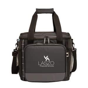 Custom iCOOL Denver 24-Can Cooler Bag with Company Logo - Personalized Bulk Corporate Gift - 1