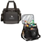 Custom iCOOL Denver 24-Can Cooler Bag with Company Logo - Personalized Bulk Corporate Gift