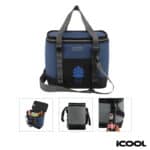 Custom iCOOL Pinecrest 12-Can Cooler with Company Logo - Personalized Bulk Corporate Gift