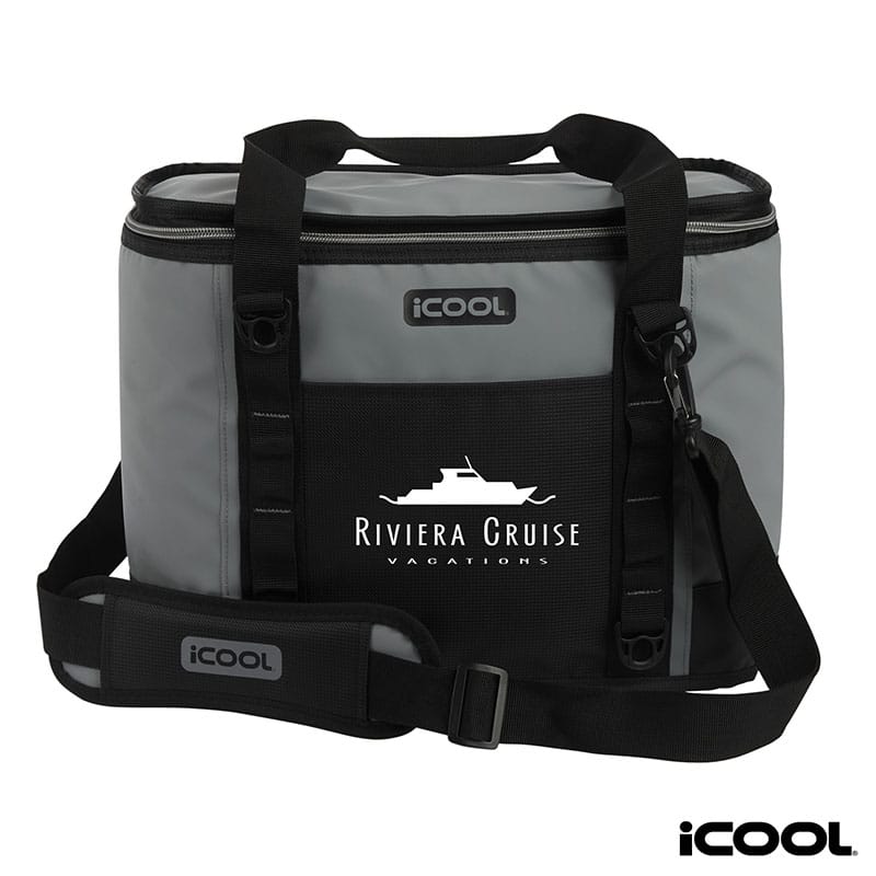 Custom iCOOL Pinecrest 20-Can Cooler with Company Logo - Personalized Bulk Corporate Gift - 1