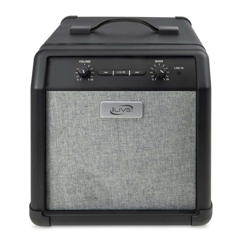 Custom iLive Cooler Pro Wireless Cooler Speaker - Black with Company Logo - Personalized Bulk Corporate Gift - 1