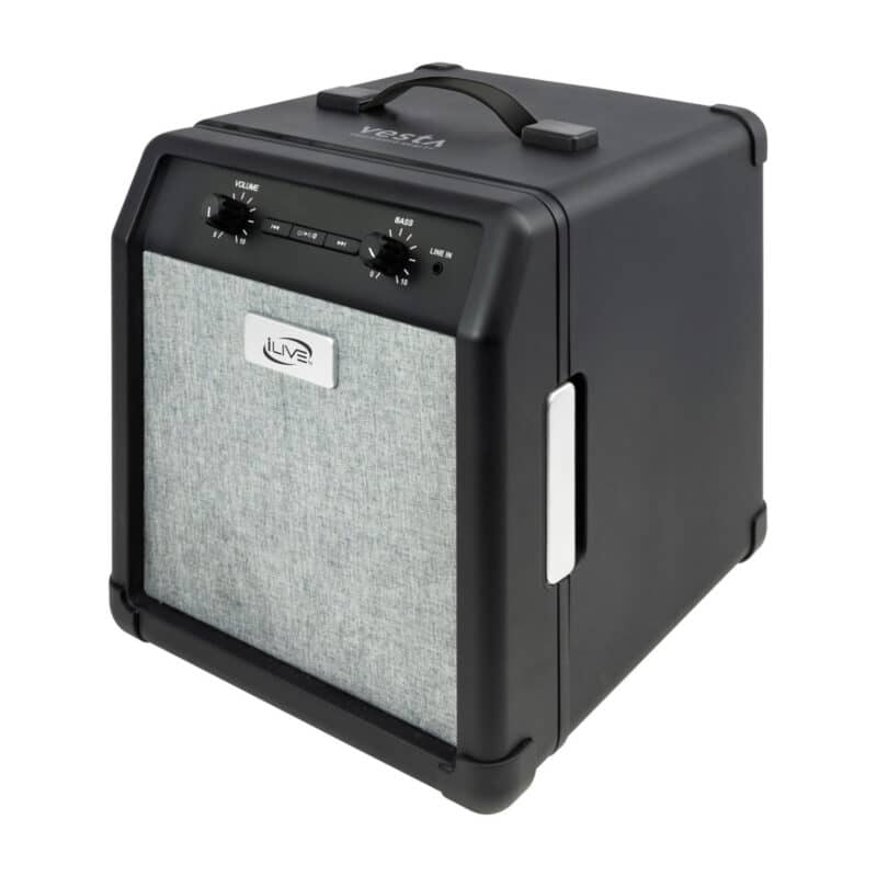 Custom iLive Cooler Pro Wireless Cooler Speaker - Black with Company Logo - Personalized Bulk Corporate Gift - 3