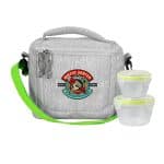 Custom Adventure Cooler Nested Lunch Set with Company Logo - Personalized Bulk Corporate Gift - 6