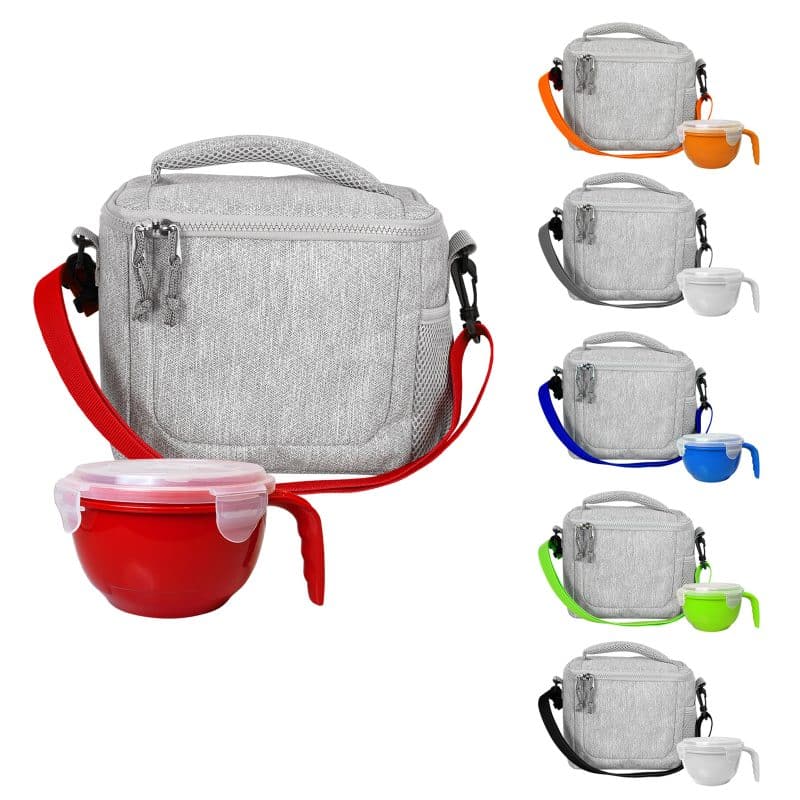 Custom Adventure Cooler Noodle Set with Company Logo - Personalized Bulk Corporate Gift - 1