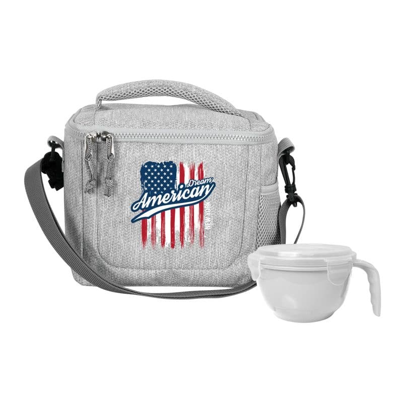 Custom Adventure Cooler Noodle Set with Company Logo - Personalized Bulk Corporate Gift - 6