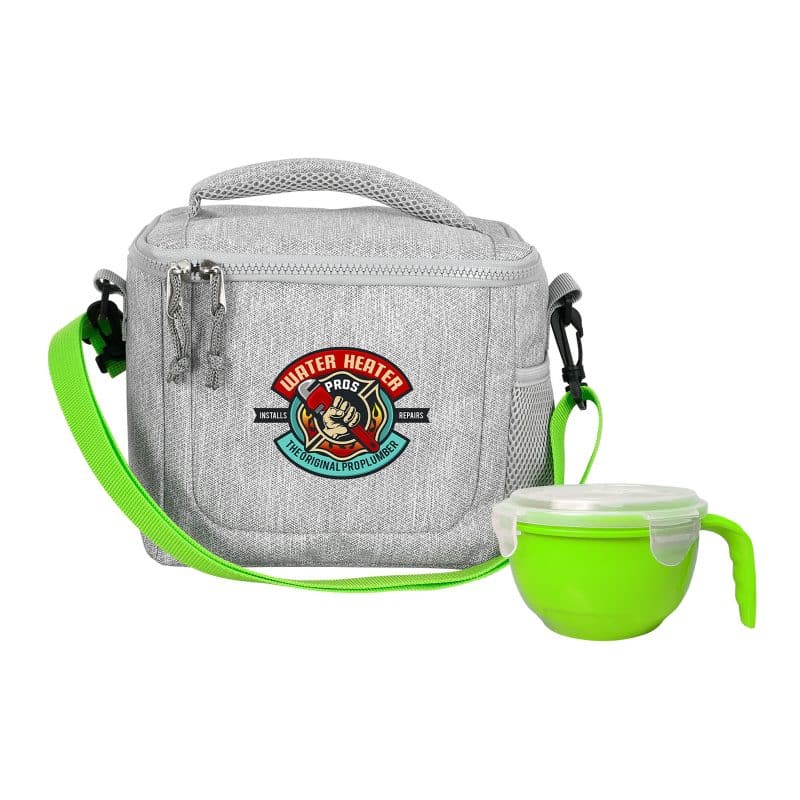 Custom Adventure Cooler Noodle Set with Company Logo - Personalized Bulk Corporate Gift - 8