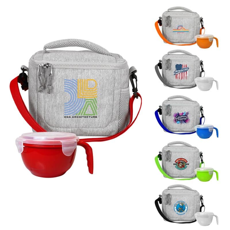 Custom Adventure Cooler Noodle Set with Company Logo - Personalized Bulk Corporate Gift